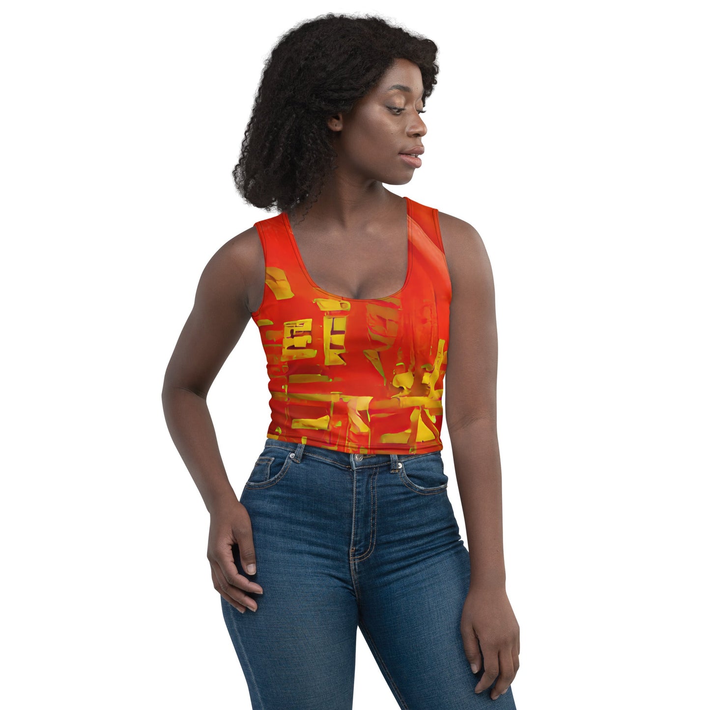 Qízhì - Womens Crop Top - Comfort Fit