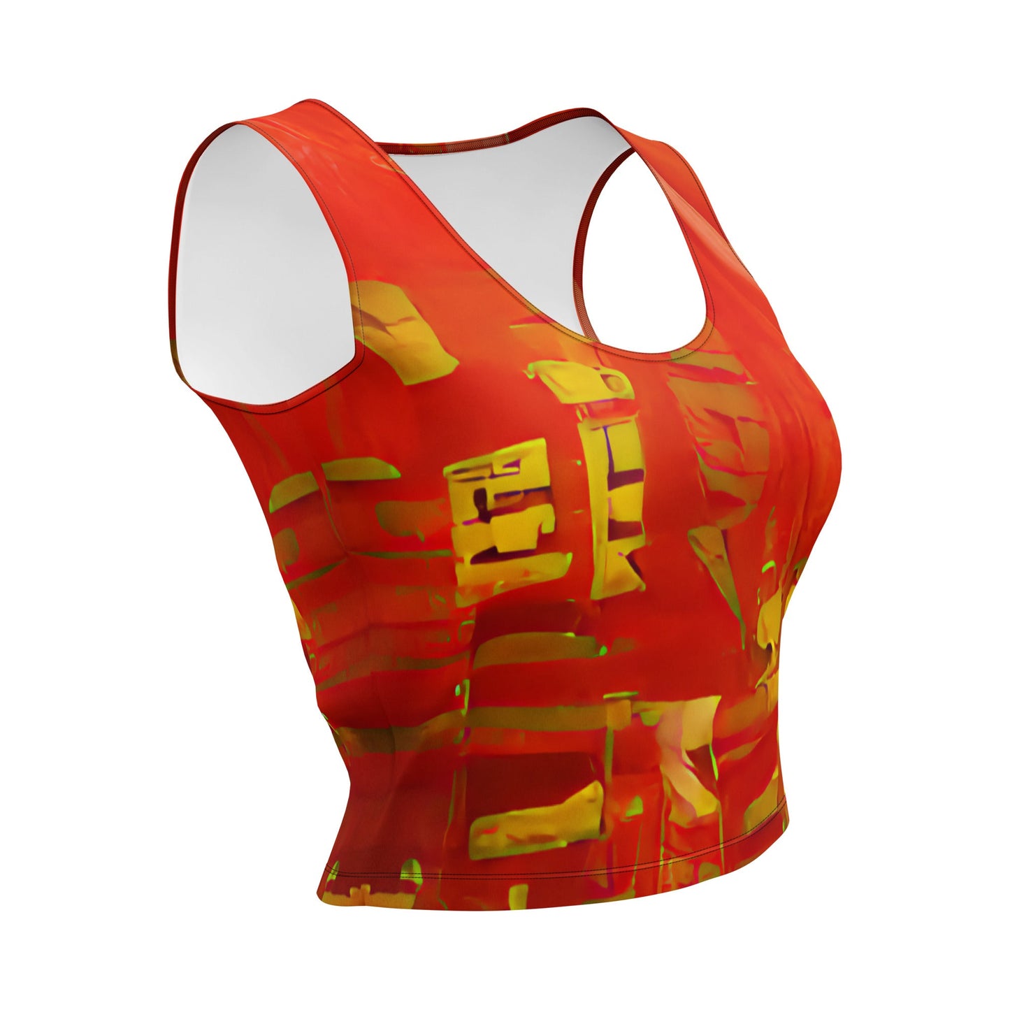 Qízhì - Womens Crop Top - Comfort Fit