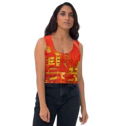Qízhì - Womens Crop Top - Comfort Fit