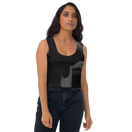 Shhh! - Womens Crop Top - iSAW Company
