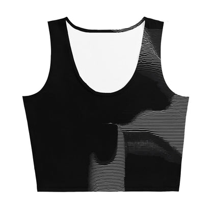 Shhh! - Womens Crop Top - iSAW Company