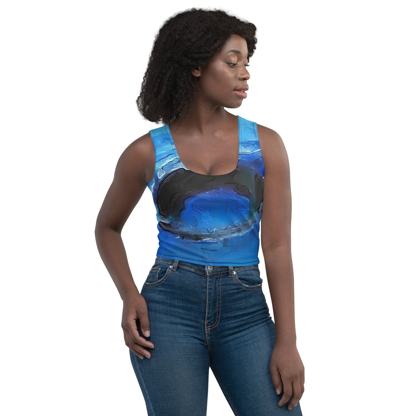 A Drop In The Ocean - Womens Crop Top