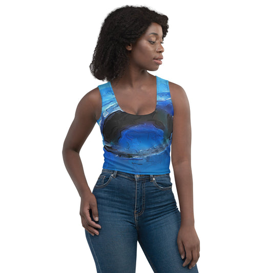 A Drop In The Ocean - Womens Crop Top