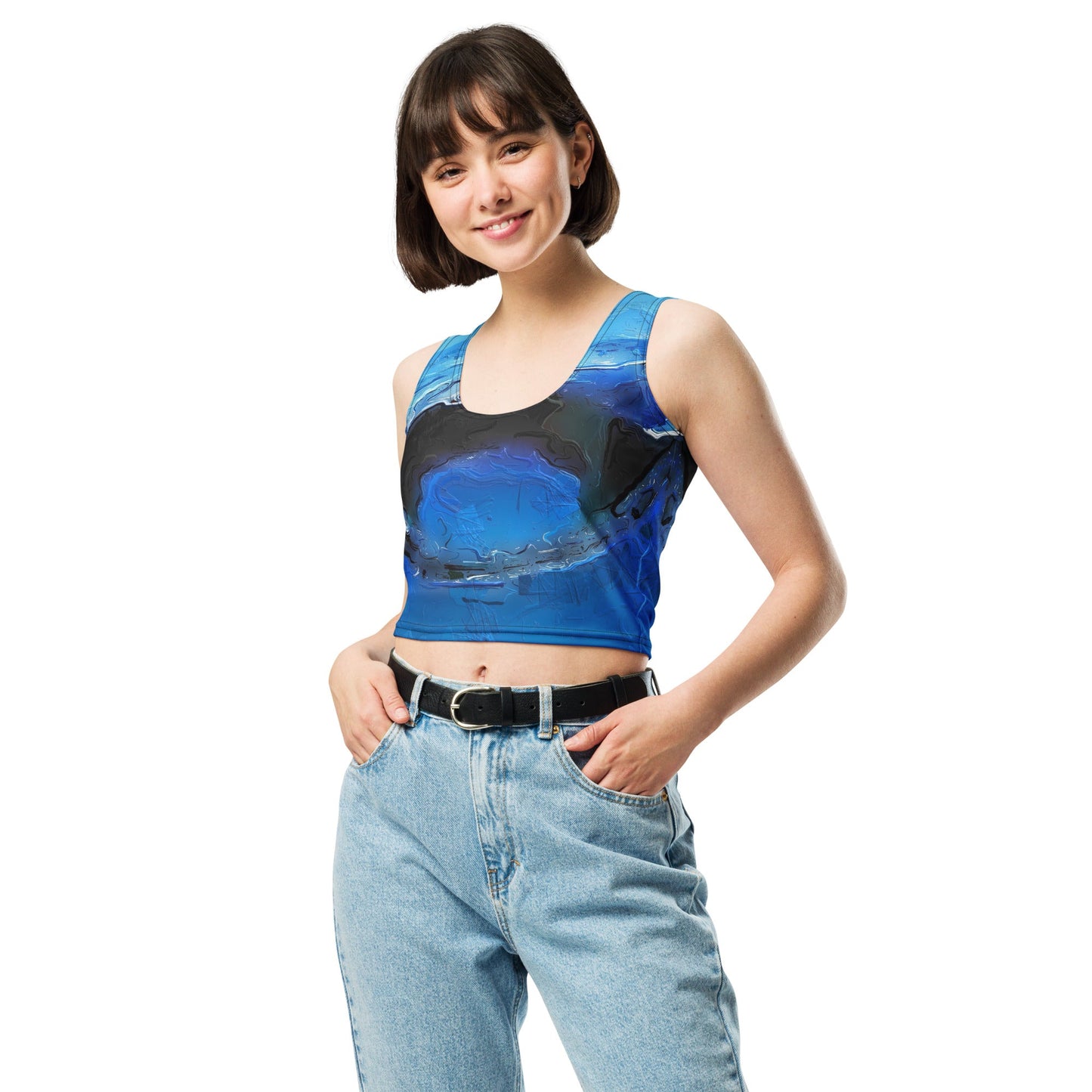 A Drop In The Ocean - Womens Crop Top