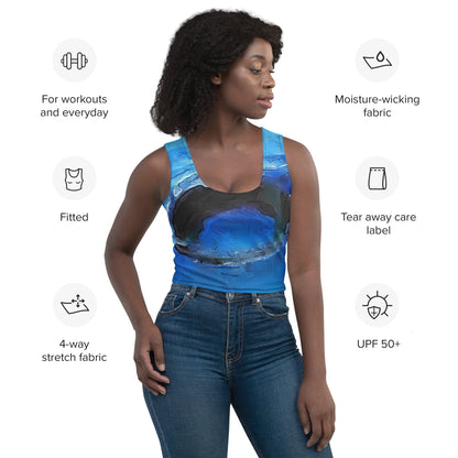 A Drop In The Ocean - Womens Crop Top