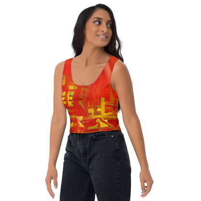 Qízhì - Womens Crop Top - Comfort Fit