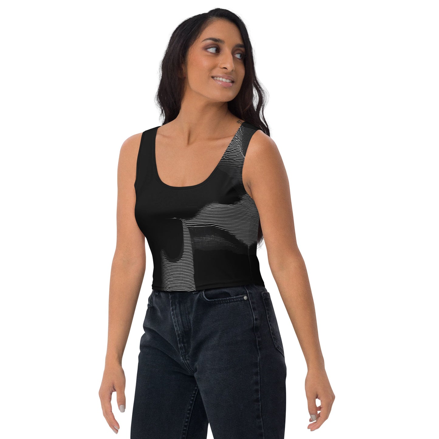 Shhh! - Womens Crop Top - iSAW Company