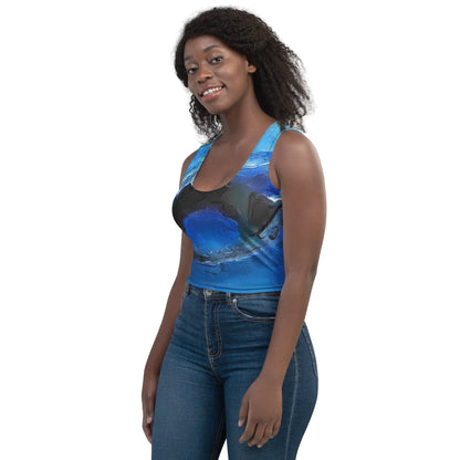 A Drop In The Ocean - Womens Crop Top