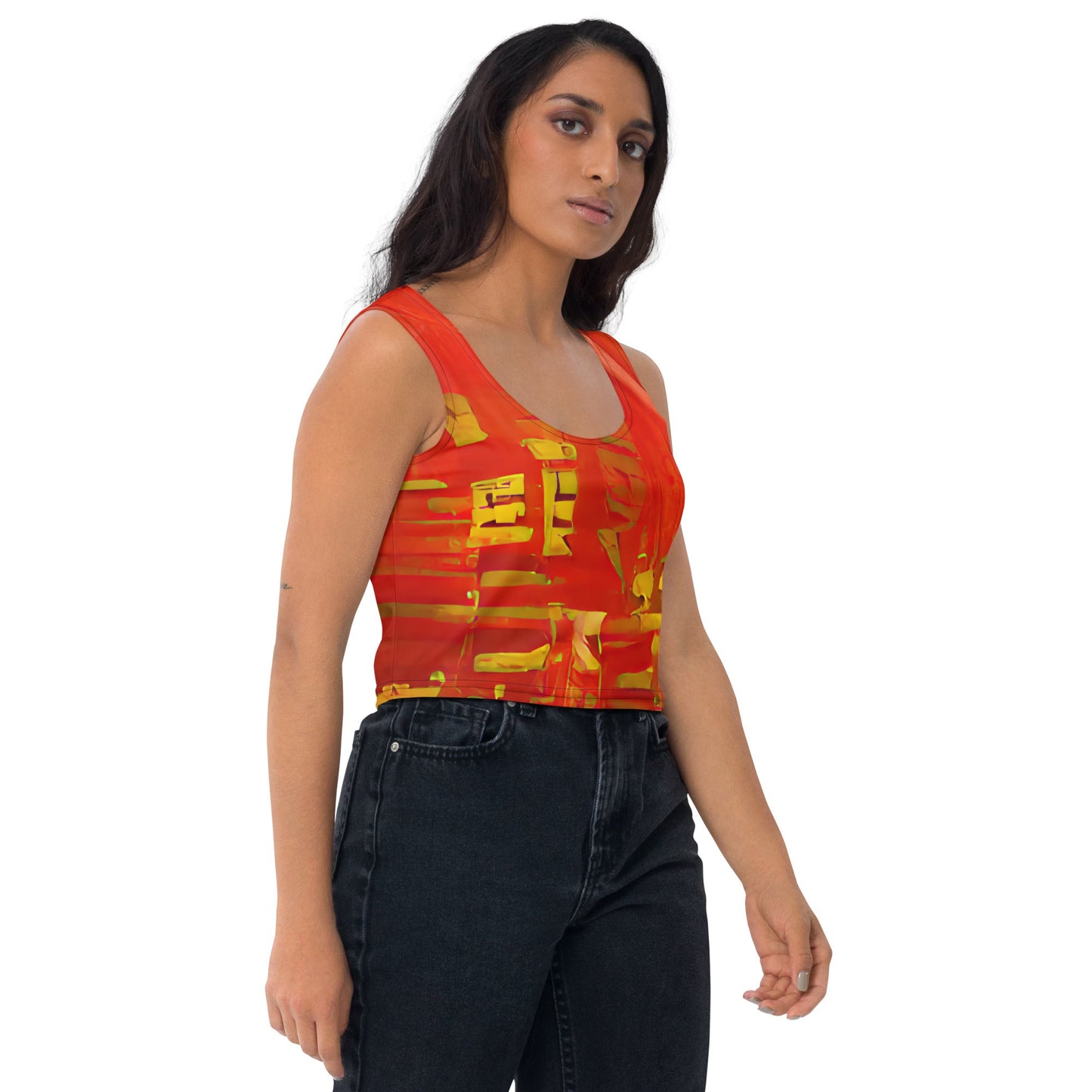 Qízhì - Womens Crop Top - Comfort Fit