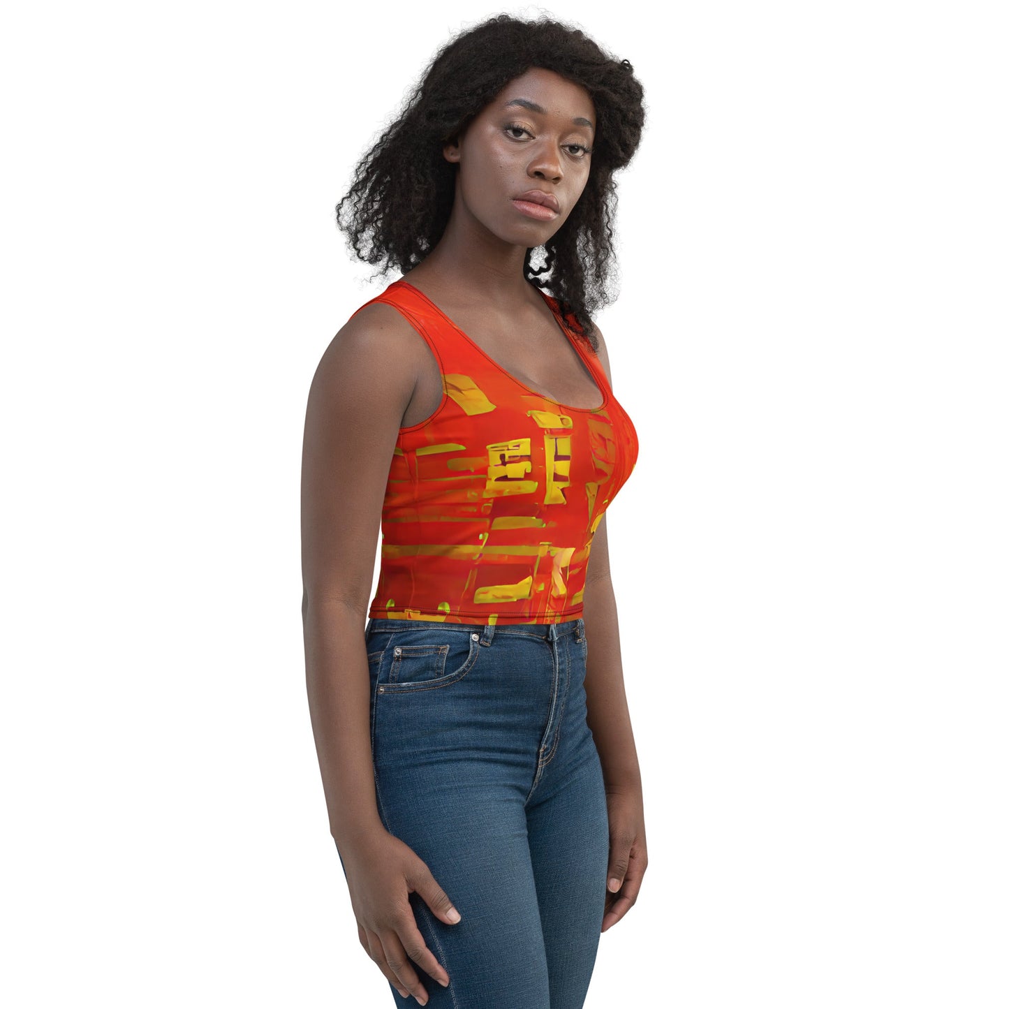 Qízhì - Womens Crop Top - Comfort Fit