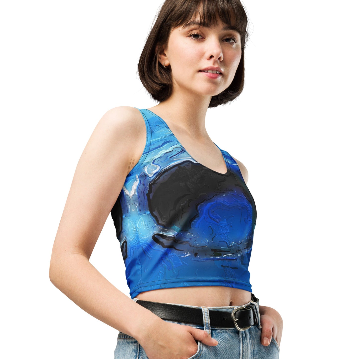 A Drop In The Ocean - Womens Crop Top