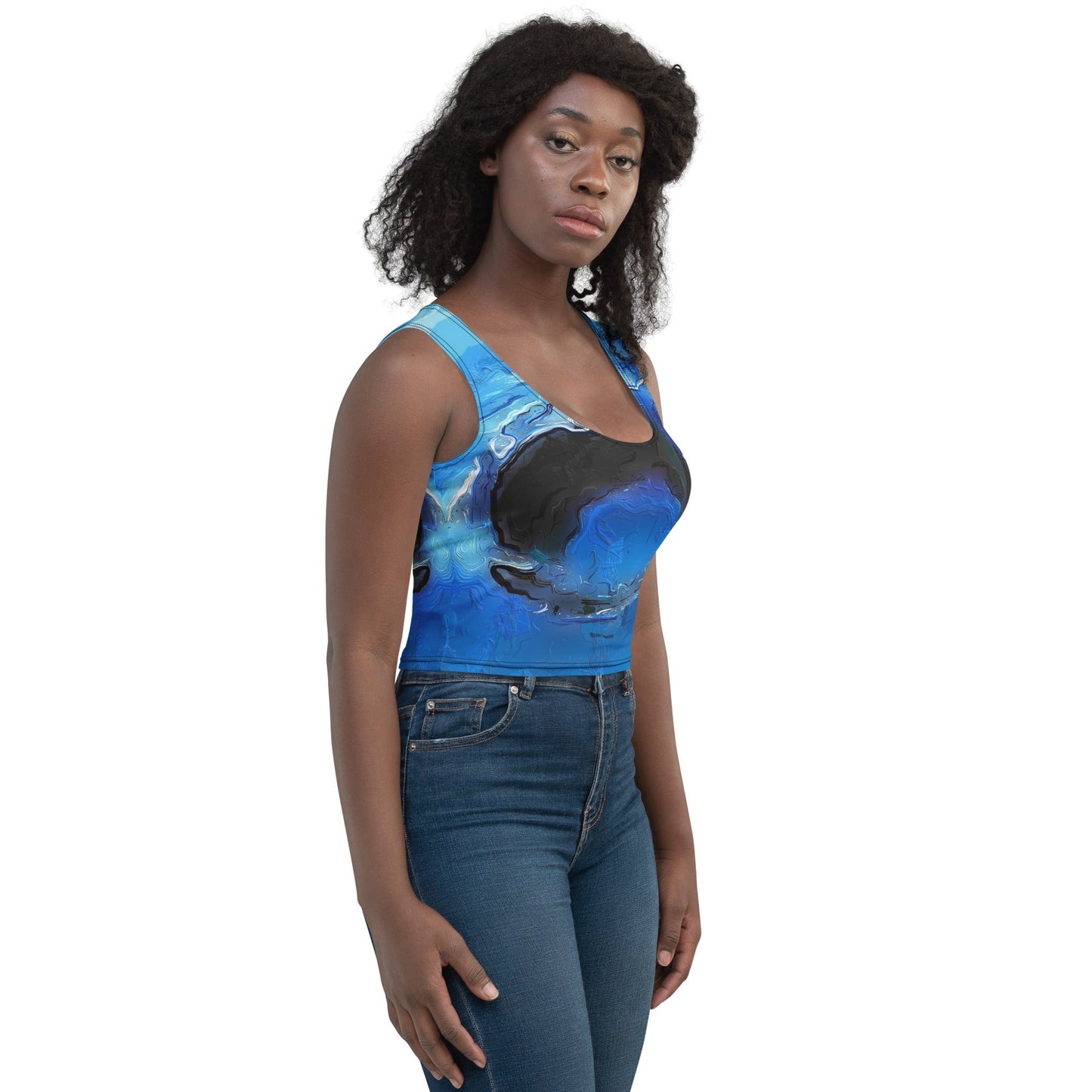 A Drop In The Ocean - Womens Crop Top