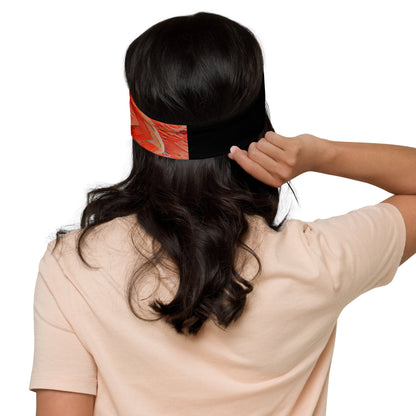 Half Black Half Hónghǎi - Headband
