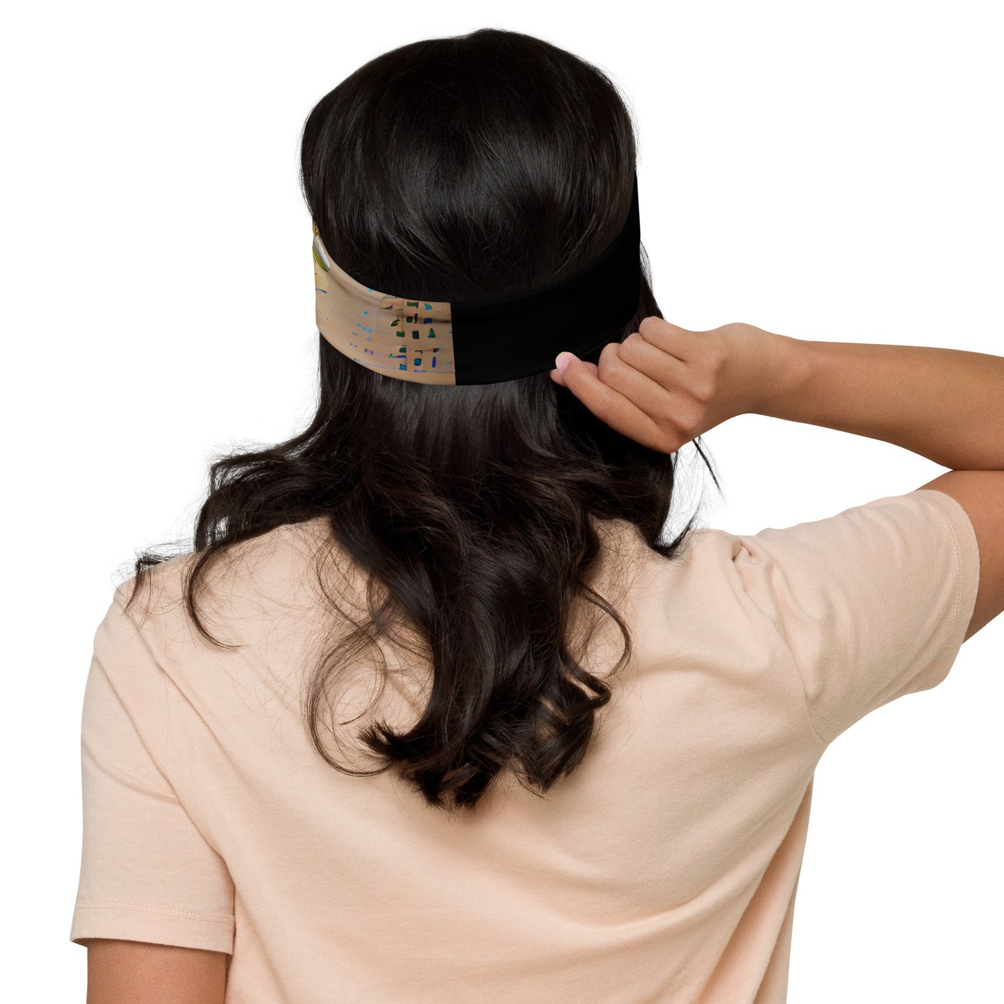 Half Black Half Gāolàng - Headband