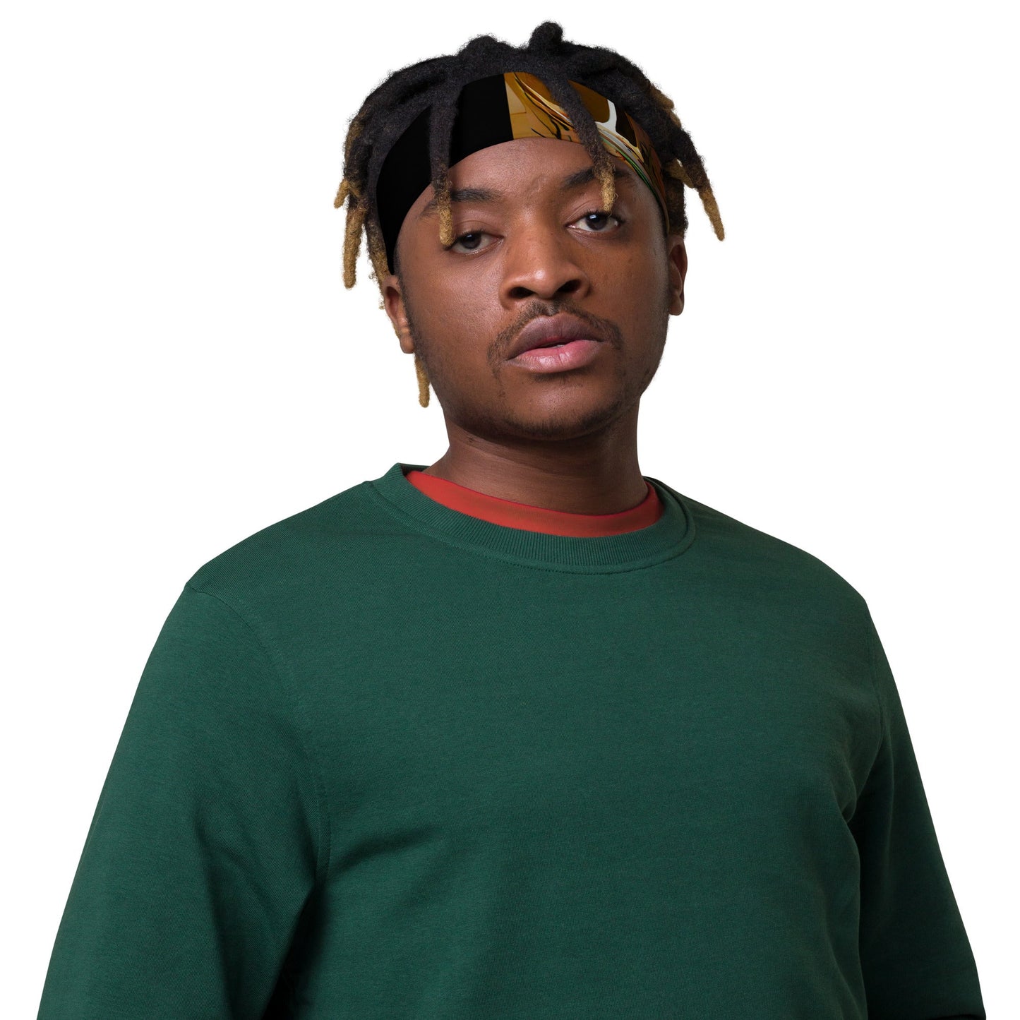 Half Black Half Gāolàng - Headband