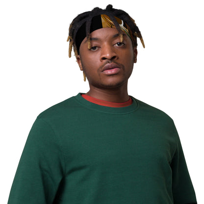 Half Black Half Gāolàng - Headband