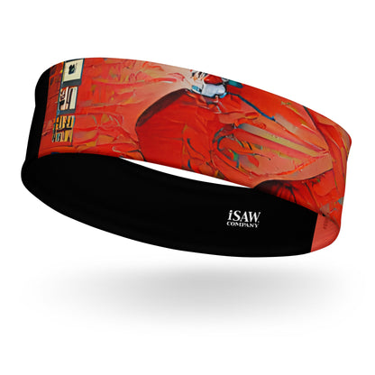 Half Black Half Hónghǎi - Headband