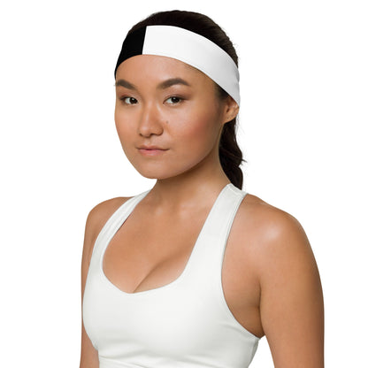 Half Black Half White - Headband