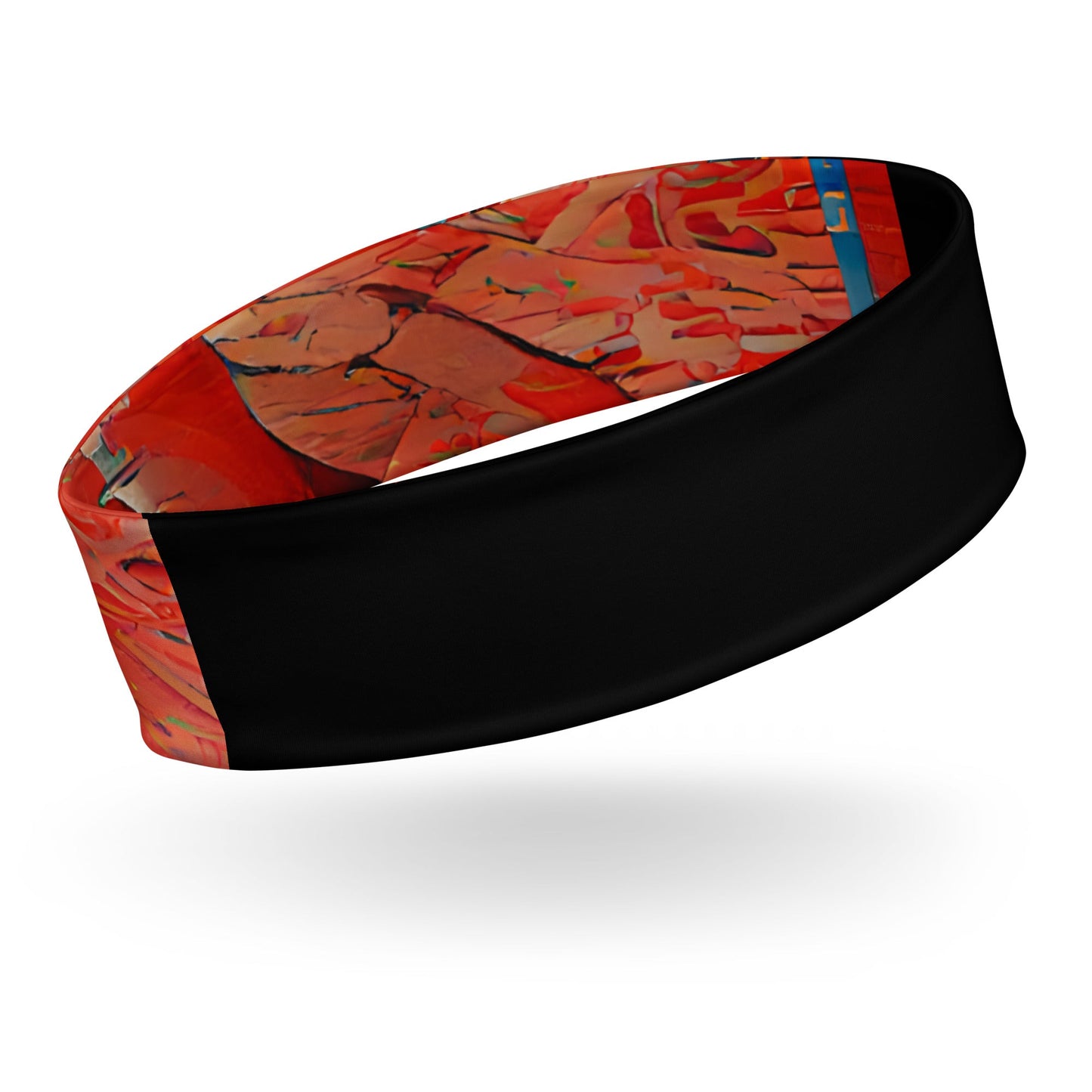 Half Black Half Hónghǎi - Headband