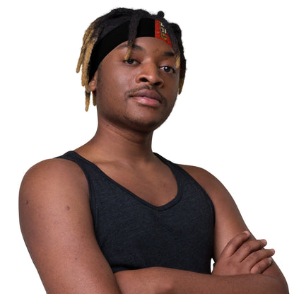 Half Black Half Hónghǎi - Headband