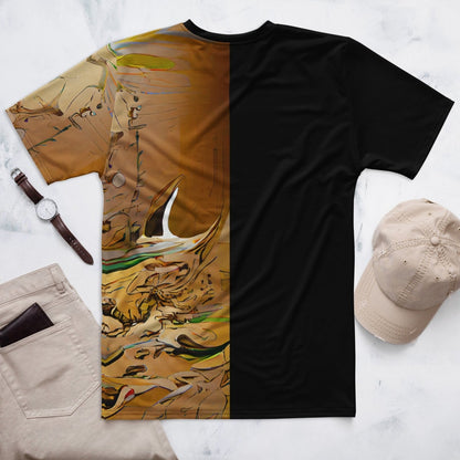 Half Black Half Gāolàng - Mens T-Shirt