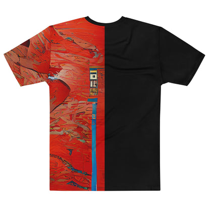 Half Black Half Hónghǎi - Mens T-Shirt
