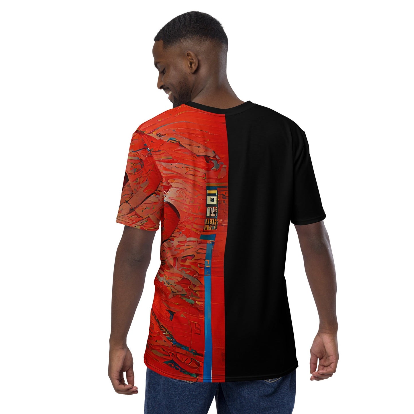 Half Black Half Hónghǎi - Mens T-Shirt