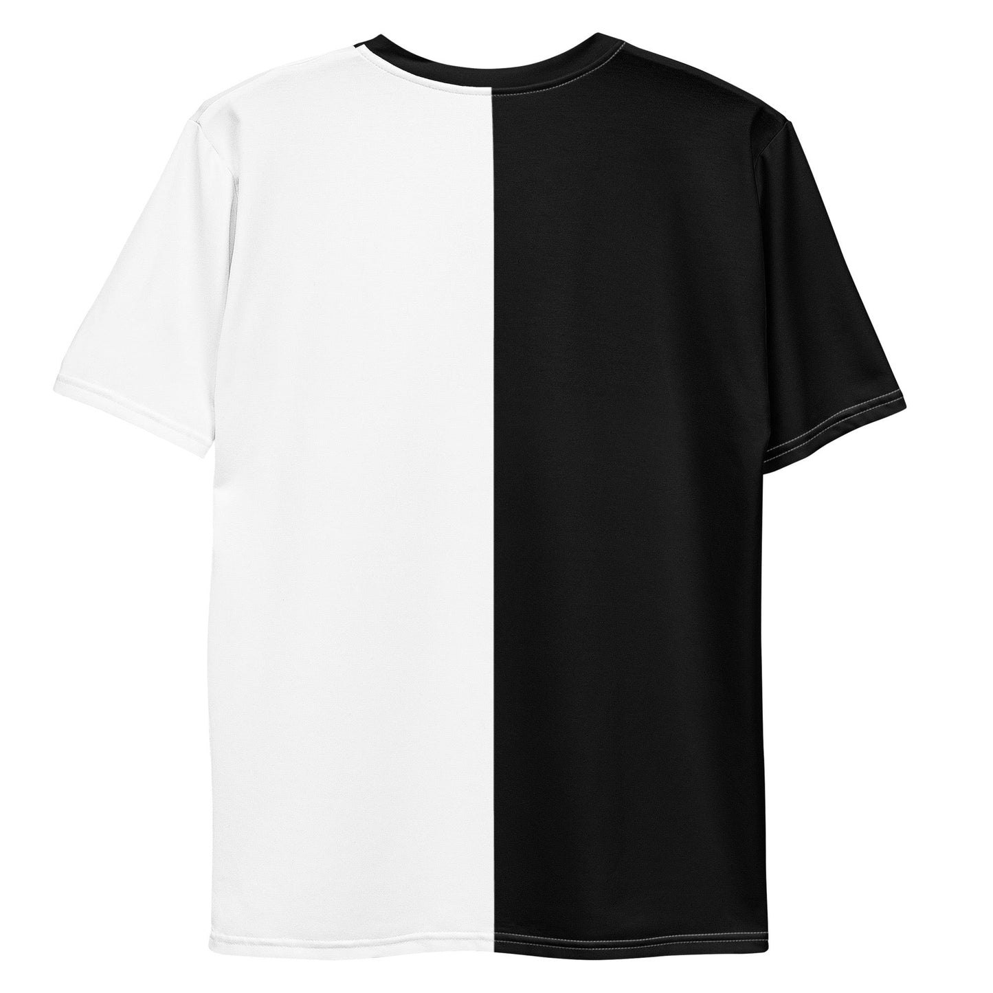 Half Black Half White - Mens T-Shirt