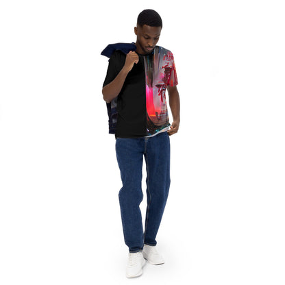 Half Black Half Báijiǔ - Mens T-Shirt