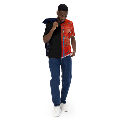 Half Black Half Hónghǎi - Mens T-Shirt