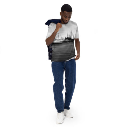 The Sleeping Yachts (at Night) - Mens T-Shirt