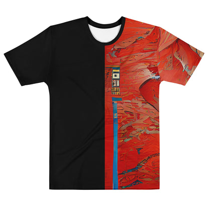 Half Black Half Hónghǎi - Mens T-Shirt