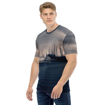 The Sleeping Yachts (at Sunrise) - Mens T-Shirt
