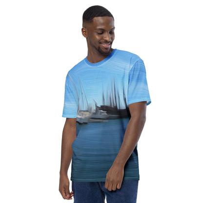 The Sleeping Yachts (at Morning) - Mens T-Shirt
