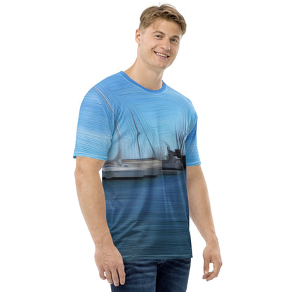 The Sleeping Yachts (at Morning) - Mens T-Shirt