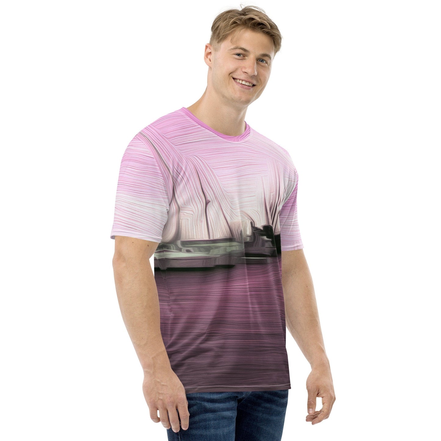 The Sleeping Yachts (at Evening) - Mens T-Shirt