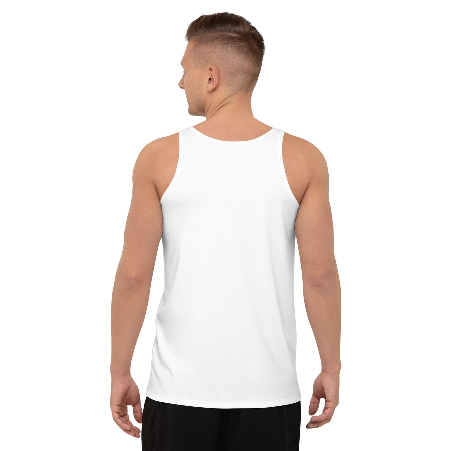 iSAW Mens White Tank Top - iSAW Company