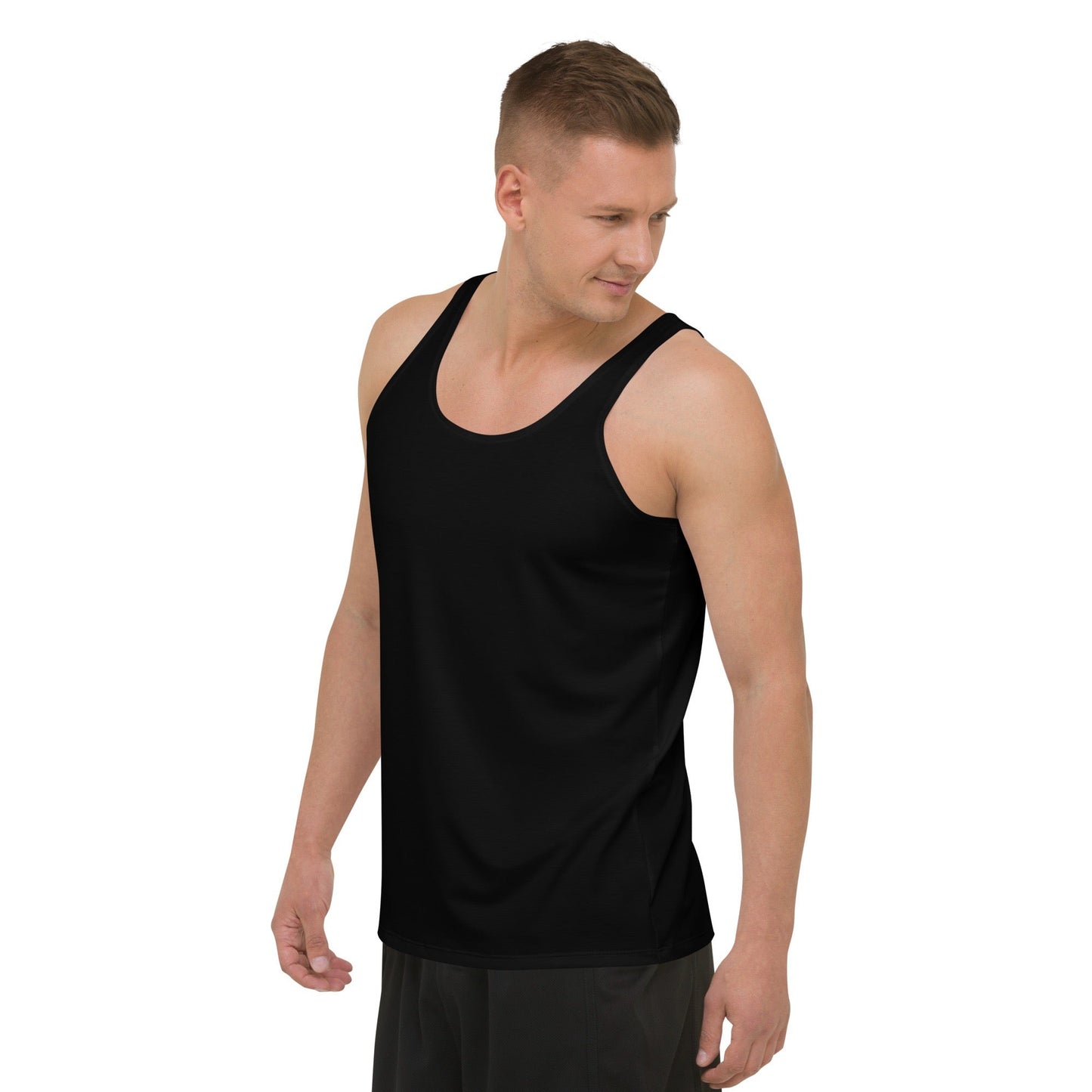 iSAW Mens Black Tank Top - iSAW Company