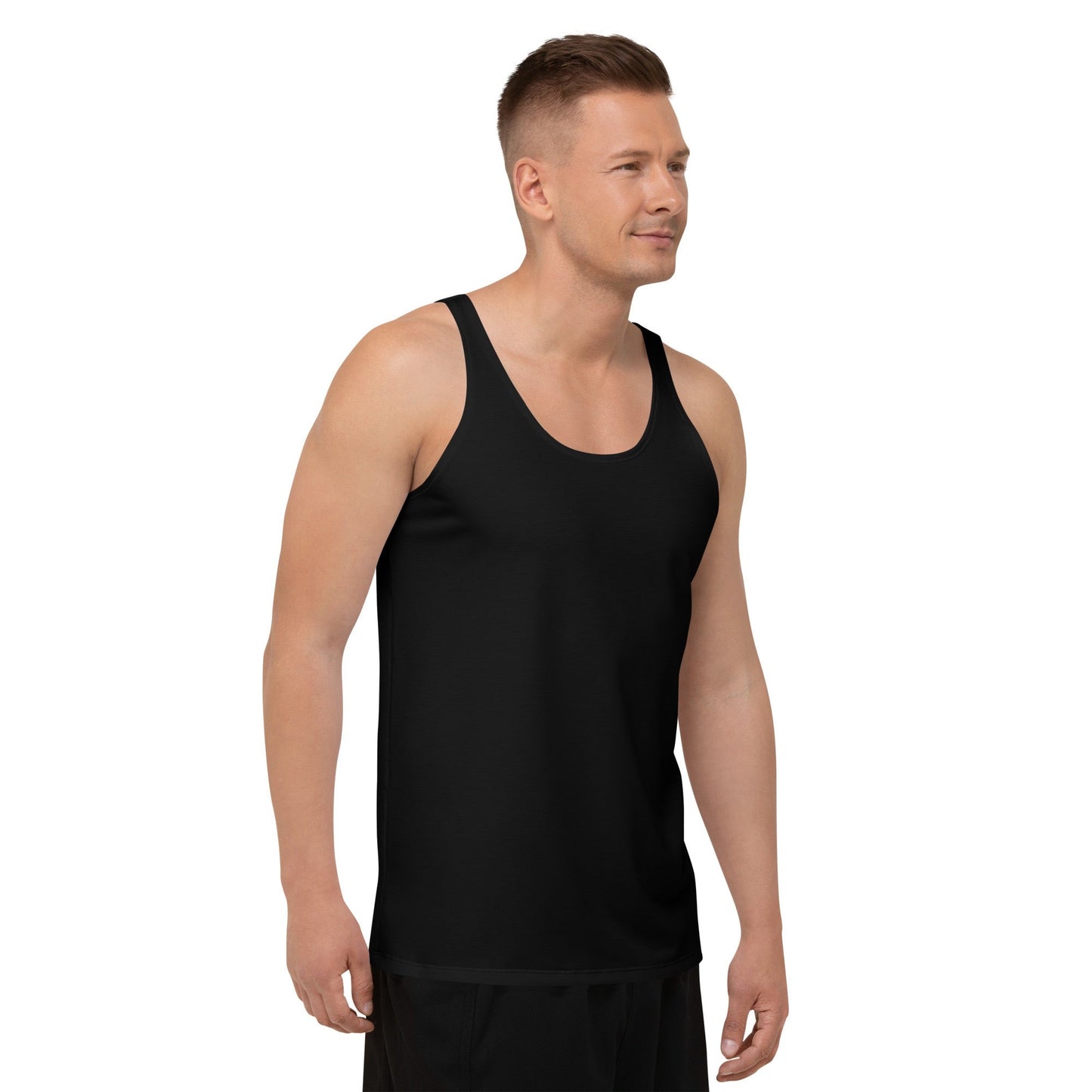 iSAW Mens Black Tank Top - iSAW Company