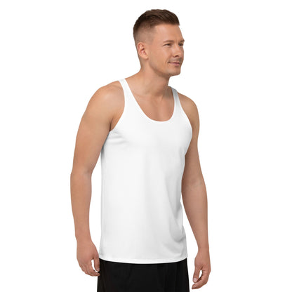 iSAW Mens White Tank Top - iSAW Company