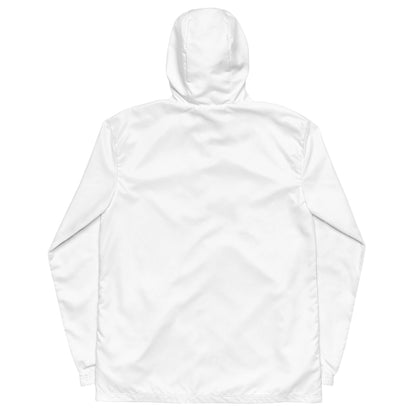 iSAW Mens White Windbreaker - iSAW Company
