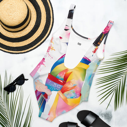 Geisha Girl - Womens One-Piece Swimsuit