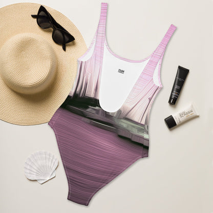 The Sleeping Yachts (at Evening) - Womens One-Piece Swimsuit