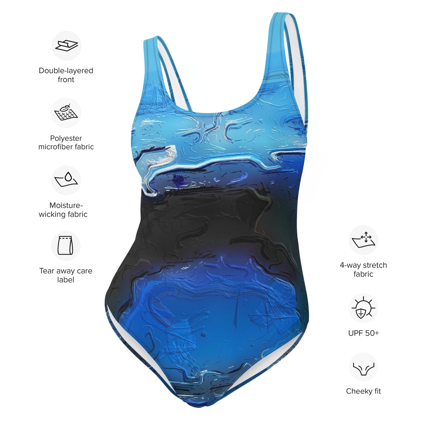 A Drop In The Ocean - Womens One-Piece Swimsuit