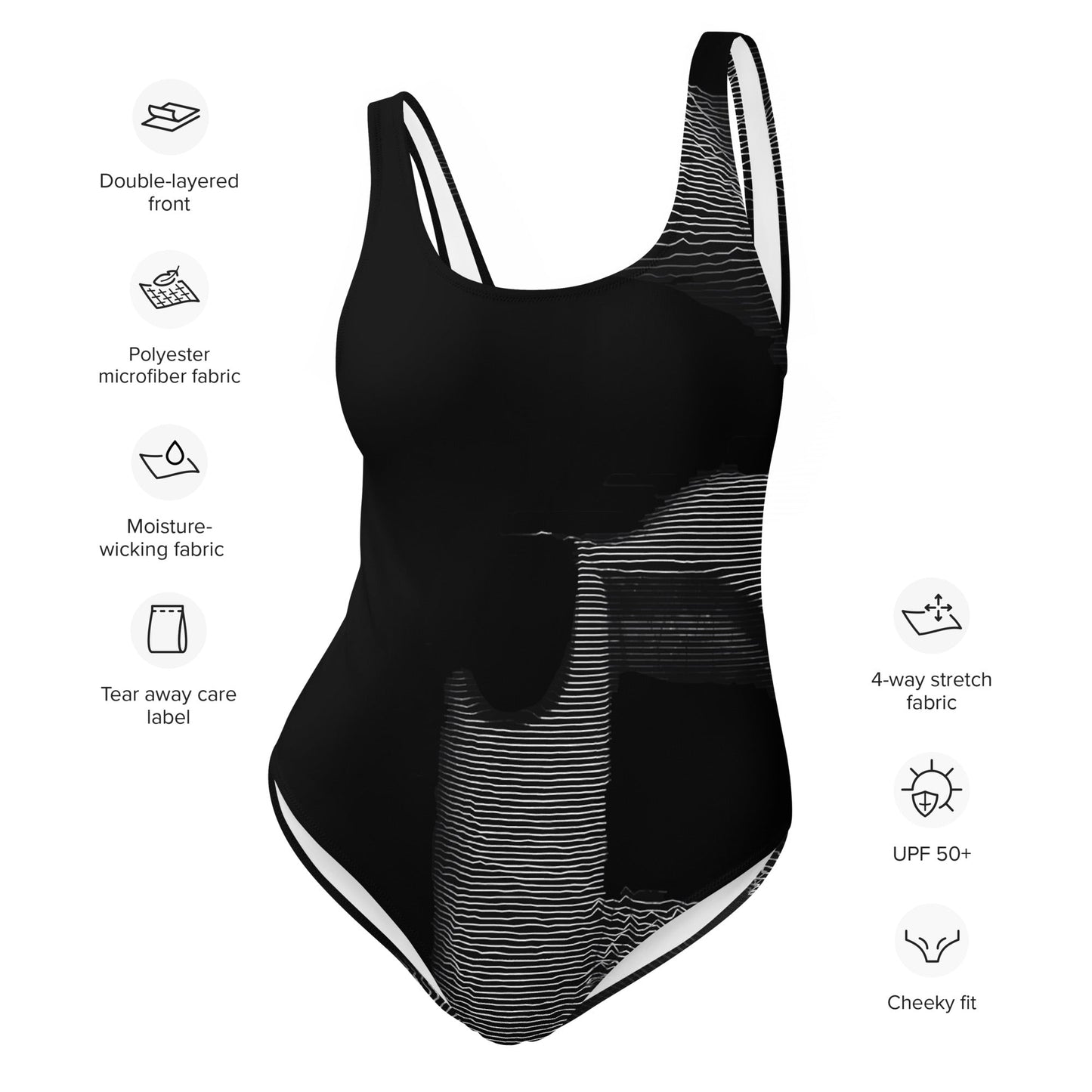 Shhh! - Womens One-Piece Swimsuit