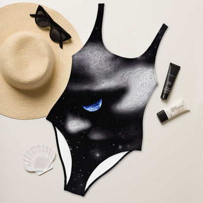 In The Quiet of Your Mind - Womens One-Piece Swimsuit