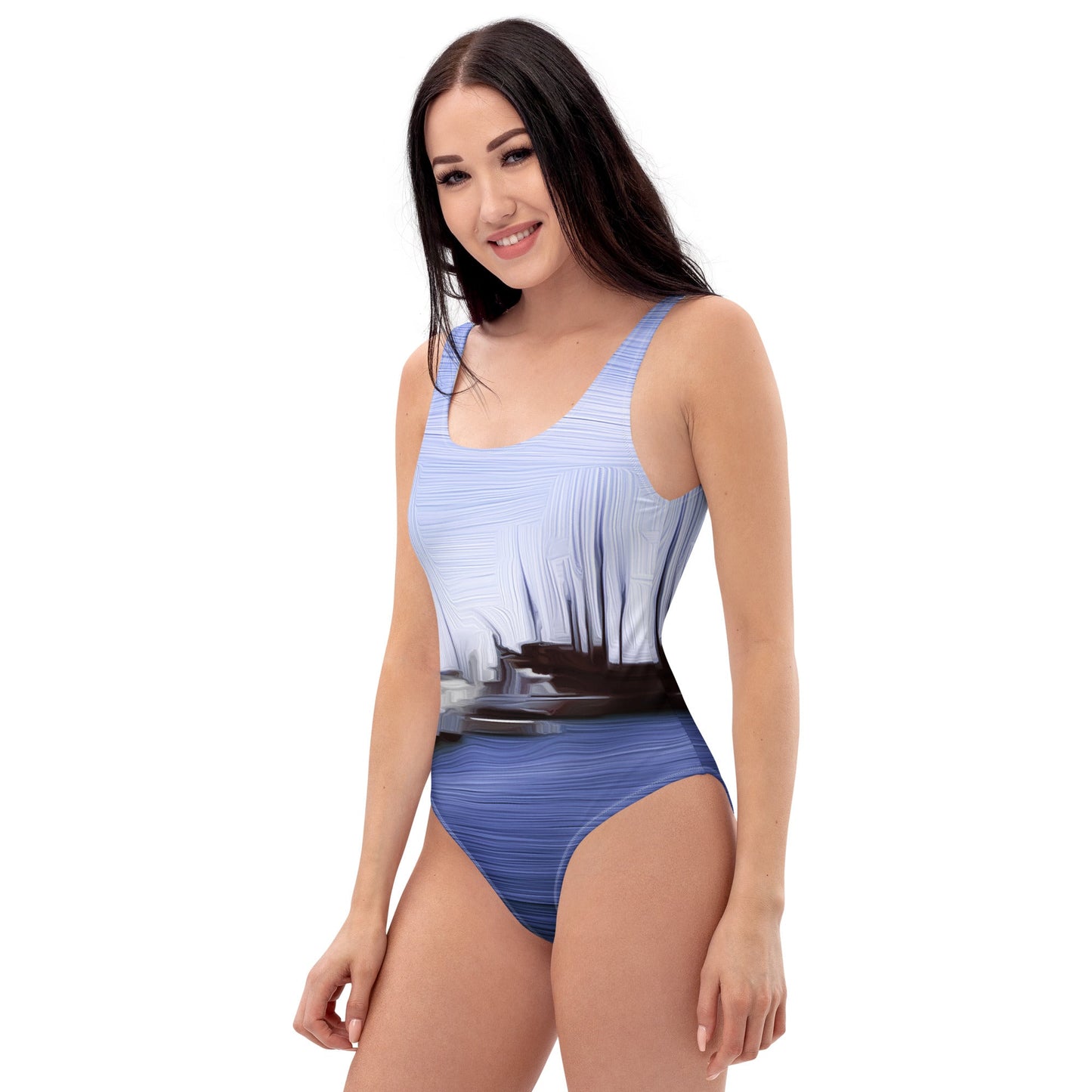 The Sleeping Yachts (at Afternoon) - Womens One-Piece Swimsuit
