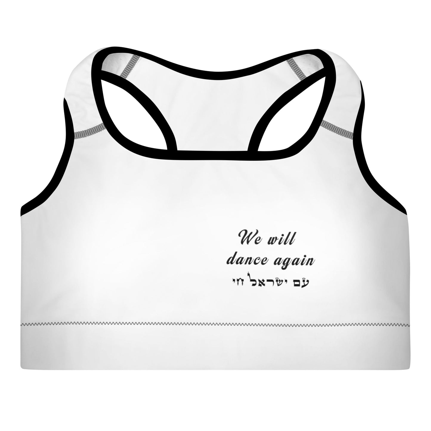 Padded Sports Bra | We will dance again