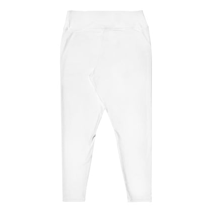 iSAW Womens White XL Leggings - Comfort Fit