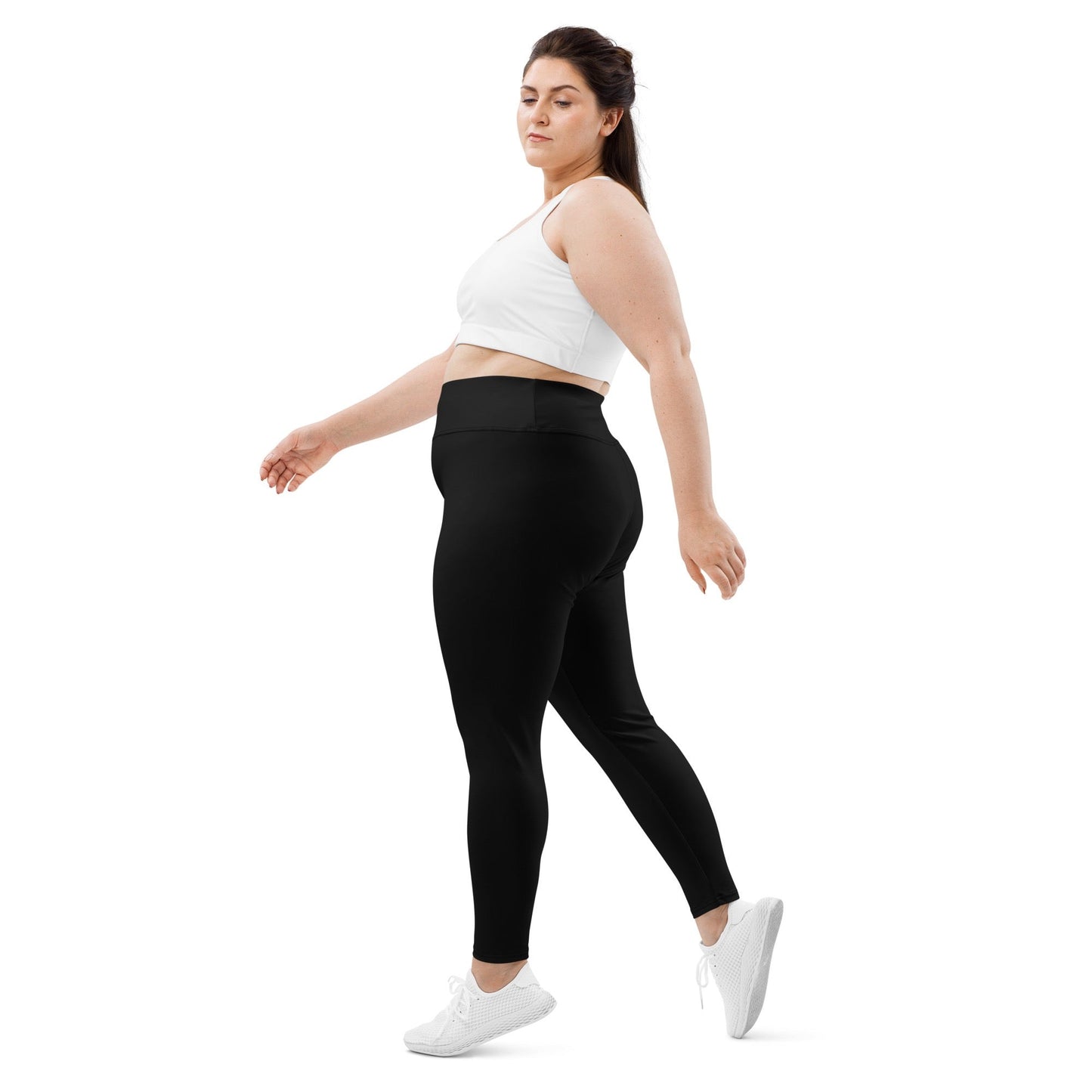 iSAW Womens Black XL Leggings - Comfort Fit